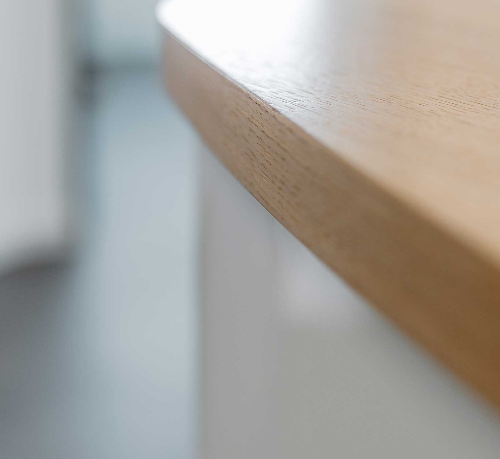 Empfangstheke Detailaufnahme